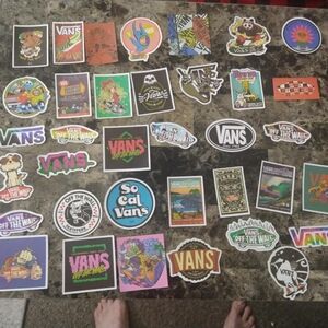 VANS Sticker collection. Over 30, all in great condition.